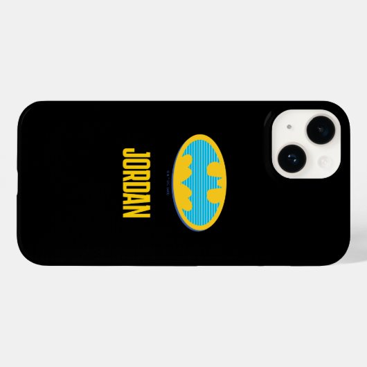 Batman | Cyaan Stripesymbool Case-Mate iPhone Case (Achterkant (horizontaal))
