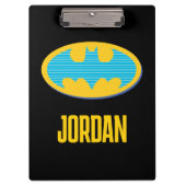 Batman | Cyaan Stripesymbool Klembord (Voorkant)