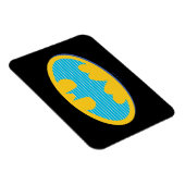 Batman | Cyaan Stripesymbool Magneet (Rechterzijde)