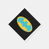 Batman | Cyaan Stripesymbool Servet (Hoek)