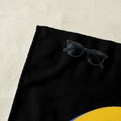 Batman | Cyaan Stripesymbool Strandlaken (In situ)