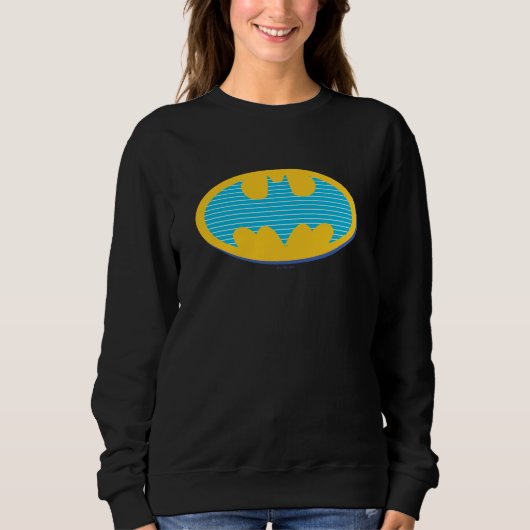 Batman | Cyaan Stripesymbool Trui (Voorkant)
