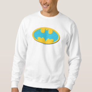 Batman   Cyaan Stripesymbool Trui