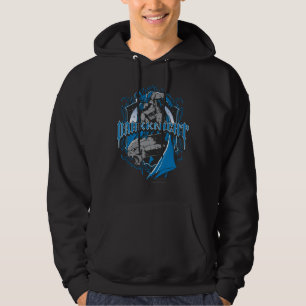 Batman Dark Knight   Blauwe grijze Logo Hoodie