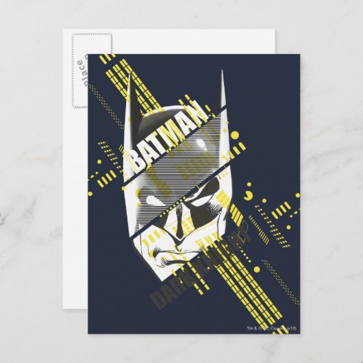 Batman Dark Knight Futuristic Briefkaart (Voorkant / Achterkant)