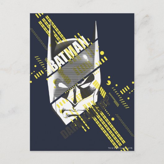 Batman Dark Knight Futuristic Briefkaart (Voorkant)