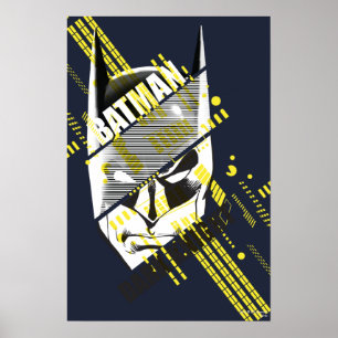 Batman Dark Knight Futuristic Poster