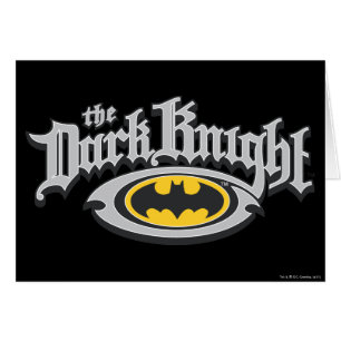 Batman Dark Knight   Naam en ovaal Logo