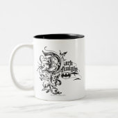 Batman Dark Night | Logo-computer Tweekleurige Koffiemok (Links)