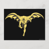 Batman Dash Yellow Briefkaart (Voorkant)
