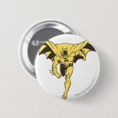 Batman Dash Yellow Ronde Button 5,7 Cm (Voorkant /achterkant)