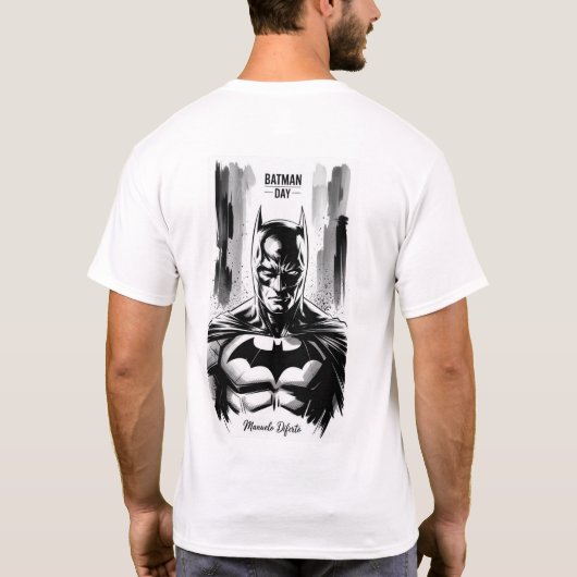 Batman Day – Noir Ink Edition T-shirt (Achterkant)