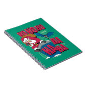 Batman | De joker Santa Claus klimt uit Chimney Notitieboek (Rechterzijde)