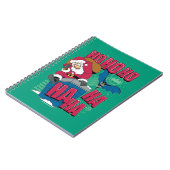 Batman | De joker Santa Claus klimt uit Chimney Notitieboek (Linkerzijde)