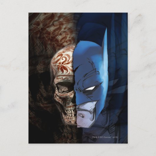 Batman de los Muertos Briefkaart (Voorkant)