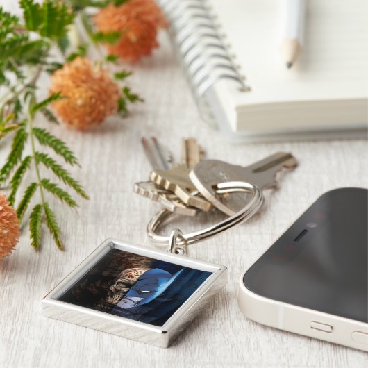 Batman de los Muertos Sleutelhanger (Zijkant)