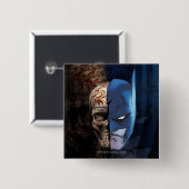 Batman de los Muertos Vierkante Button 5,1 Cm (Voorkant /achterkant)