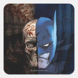 Batman de los Muertos Vierkante Sticker