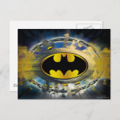 Batman Decorated Logo Briefkaart (Voorkant / Achterkant)