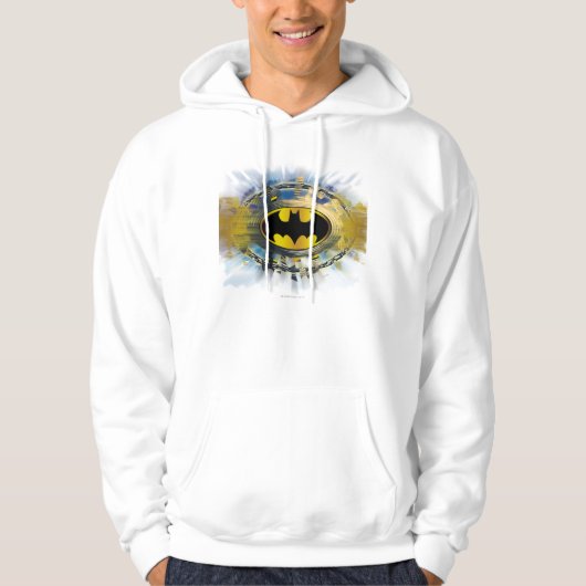 Batman Decorated Logo Hoodie (Voorkant)
