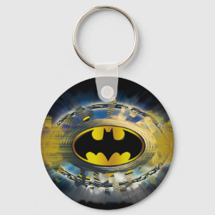 Batman Decorated Logo Sleutelhanger