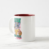 Batman | Dek de joker Tweekleurige Koffiemok (Voorkant links)