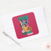 Batman | Dek de joker Vierkante Sticker (Envelop)