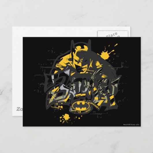 Batman Design 10 Briefkaart (Voorkant / Achterkant)