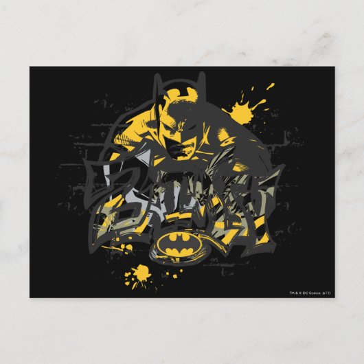 Batman Design 10 Briefkaart (Voorkant)