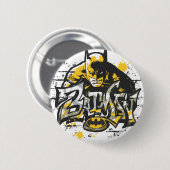 Batman Design 10 Ronde Button 5,7 Cm (Voorkant /achterkant)