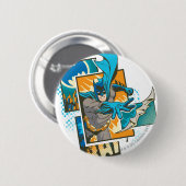 Batman Design 1 Ronde Button 5,7 Cm (Voorkant /achterkant)