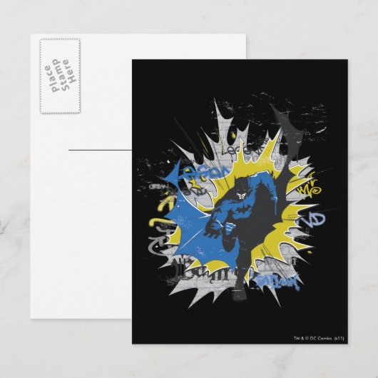 Batman Design 22 Briefkaart (Voorkant / Achterkant)