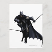 Batman die in de rij staat briefkaart (Voorkant)