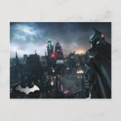 Batman die over de stad kijkt briefkaart (Voorkant)