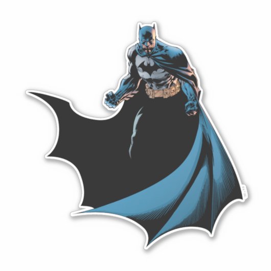 Batman die rondzweeft sticker (Voorkant)