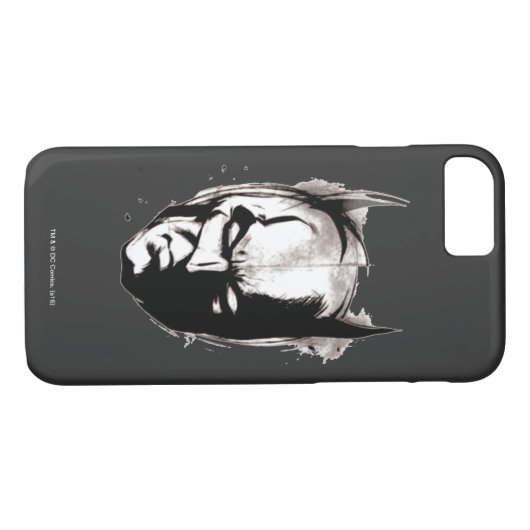 Batman Drawn Face Case-Mate iPhone Case (Achterkant (Horizontaal))