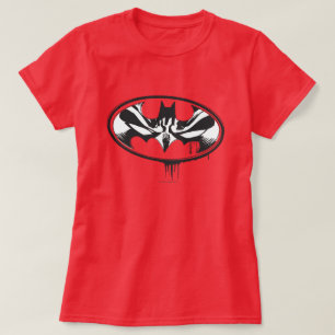 Batman Drip Logo T-shirt