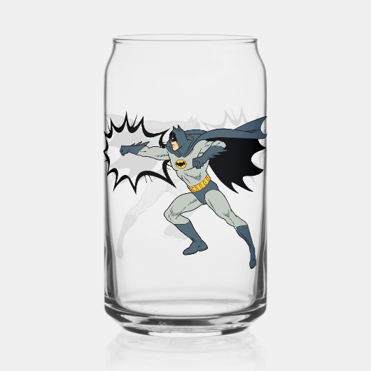 Batman Dynamic Punch Actie Blikvorm Glas (Voorkant)