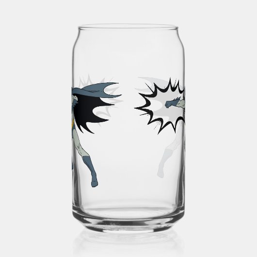 Batman Dynamic Punch Actie Blikvorm Glas (Links)