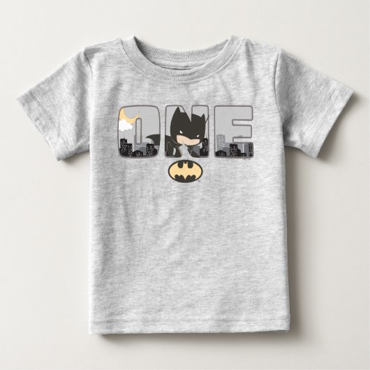 Batman | Eerste verjaardag Baby T-shirt (Voorkant)