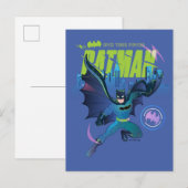 Batman "Eigen kracht" City Grafisch Briefkaart (Voorkant / Achterkant)