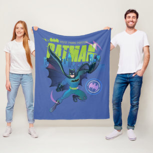 Batman "Eigen kracht" City Grafisch Fleece Deken