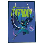 Batman "Eigen kracht" City Grafisch Medium Cadeauzakje (Voorkant)