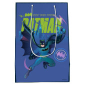 Batman "Eigen kracht" City Grafisch Medium Cadeauzakje (Achterkant)