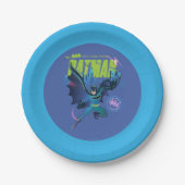 Batman "Eigen kracht" City Grafisch Papieren Bordje (Voorkant)