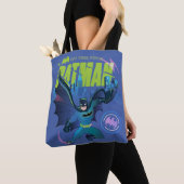 Batman "Eigen kracht" City Grafisch Tote Bag (Dichtbij)