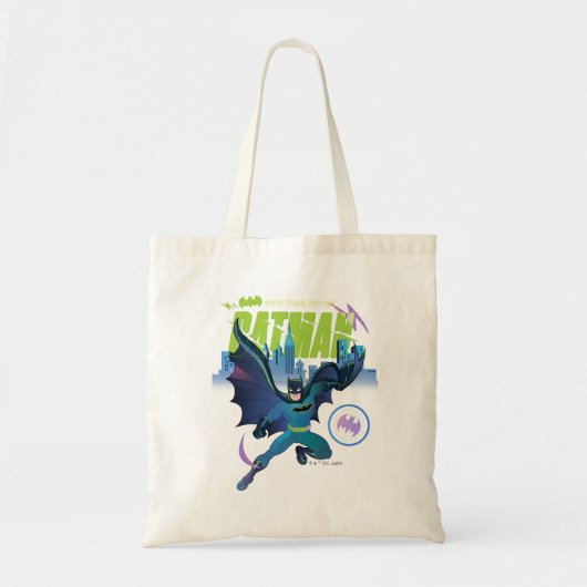 Batman "Eigen kracht" City Grafisch Tote Bag (Voorkant)