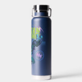 Batman "Eigen kracht" City Grafisch Waterfles (Achterkant)