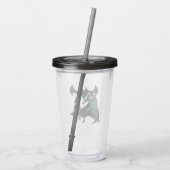 Batman en Ace Acryl Drinkbeker (Achterkant)