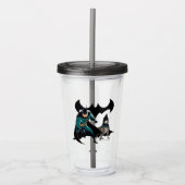 Batman en Ace Acryl Drinkbeker (Voorkant)
